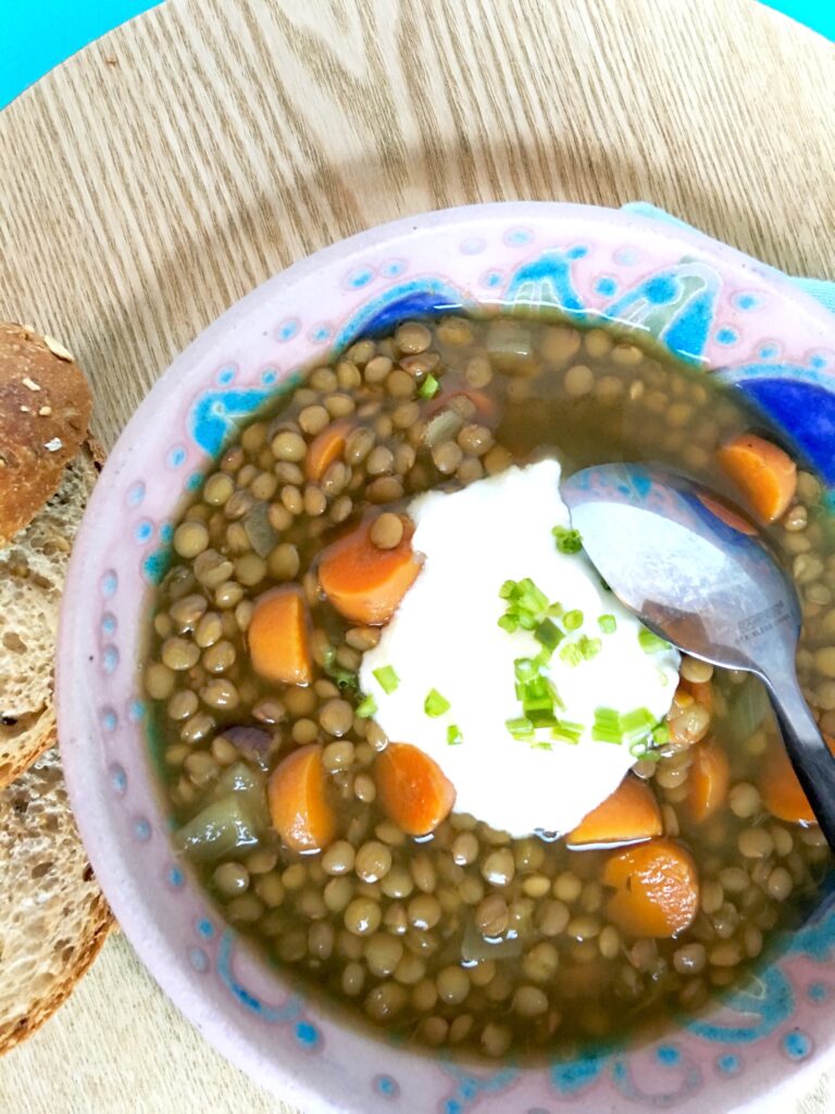 lentils, soup, lentil soup, vegetarian
