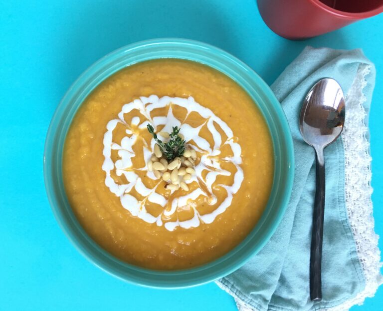 butternut, squash, pumpkin, soup, healthy, appetizer, thanksgiving, holiday