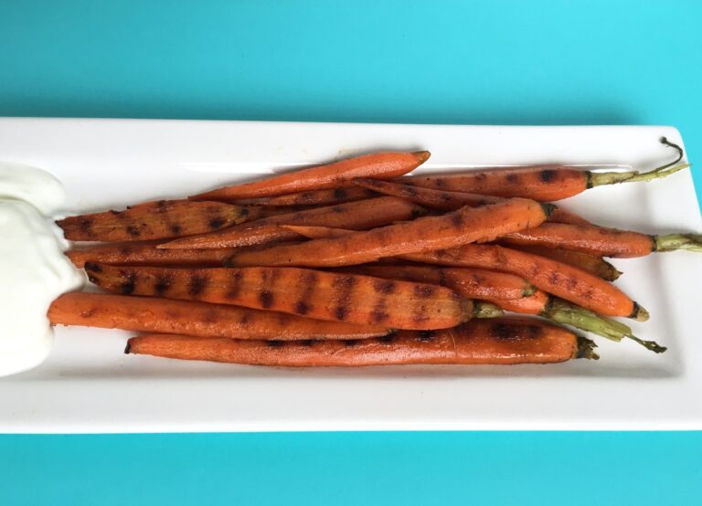 carrots, grilled, veggies, vegetables, side dish