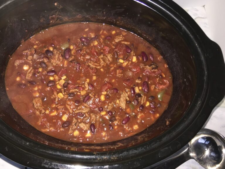 Slow Cooker Turkey Chili