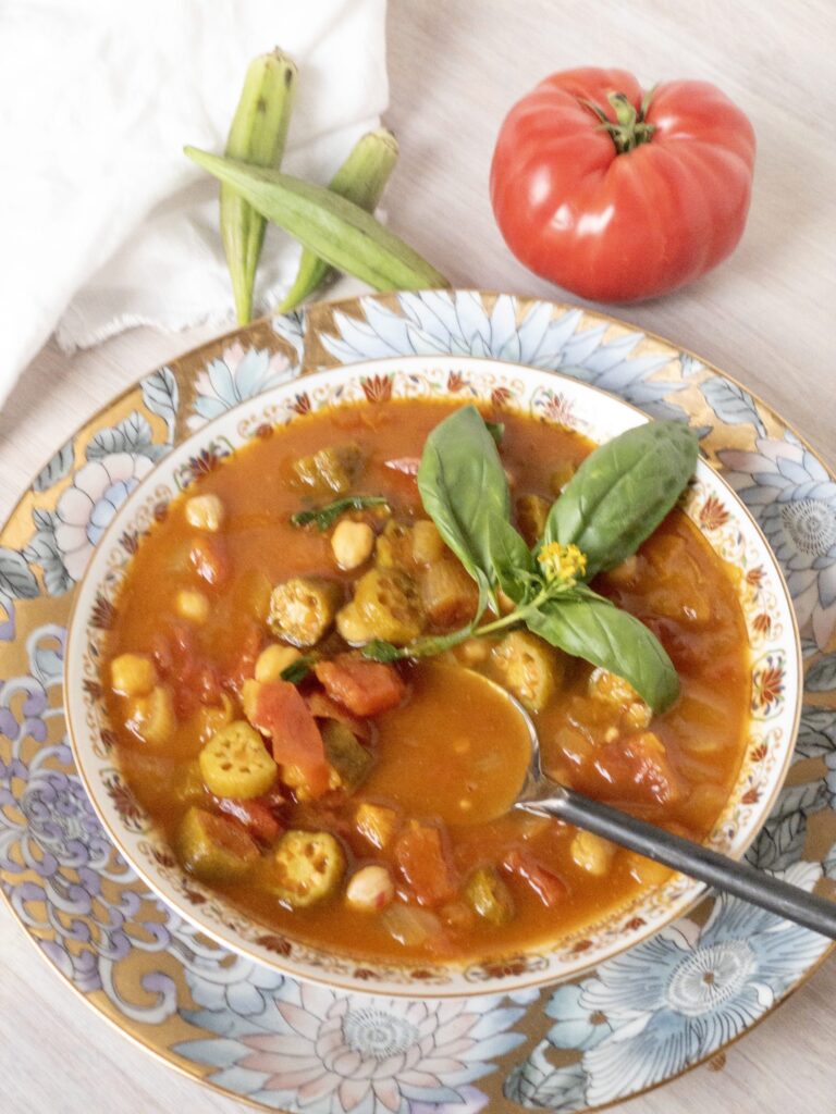 Instant Pot Okra Tomato Stew