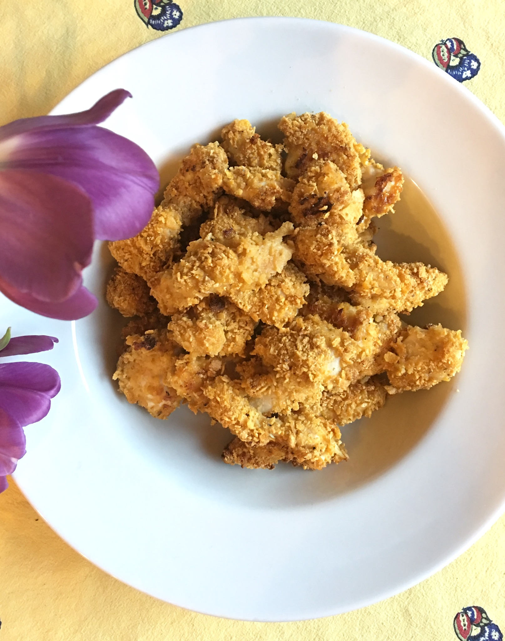baked cornflake chicken tenders chicken nuggets