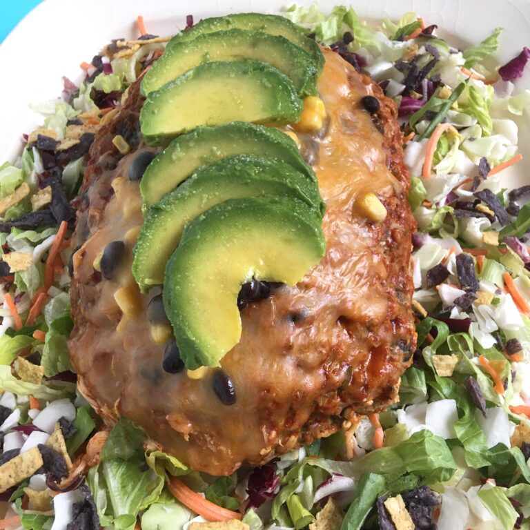 Santa Fe Slow Cooker Turkey Meatloaf