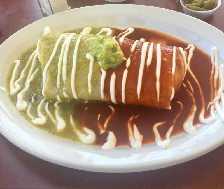 Santa Fe Christmas Enchiladas