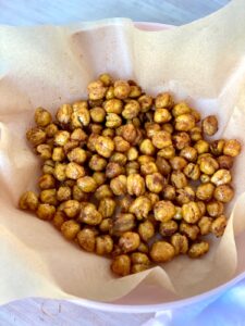 Roasted Spicy Chickpeas