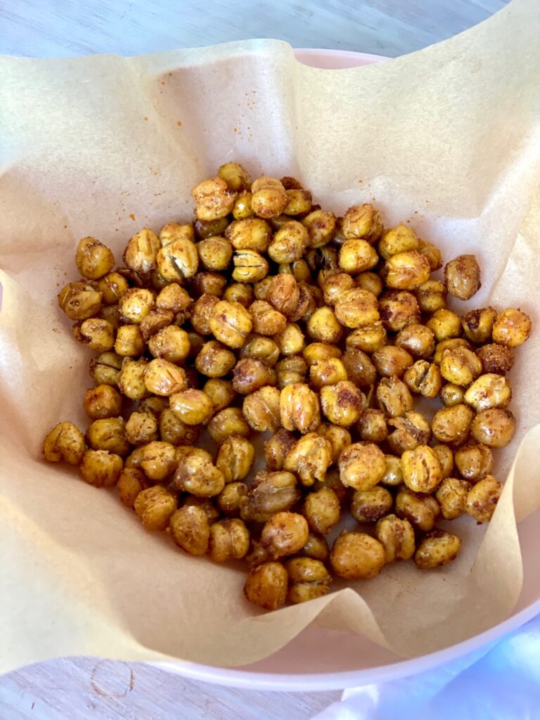Roasted Spicy Chickpeas