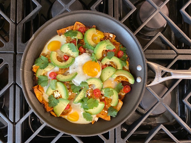 Baked Healthy Chilaquiles