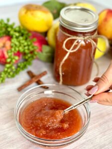 Instant Pot Cinnamon Apple Sauce