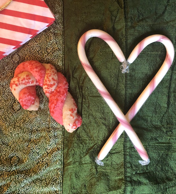 Twisted Peppermint Candy Cane Cookies
