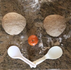 home baked bread dough
