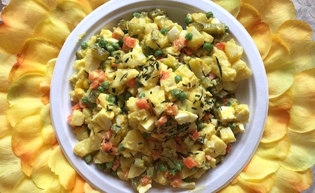 Salad Olivier Persian Herb Salad