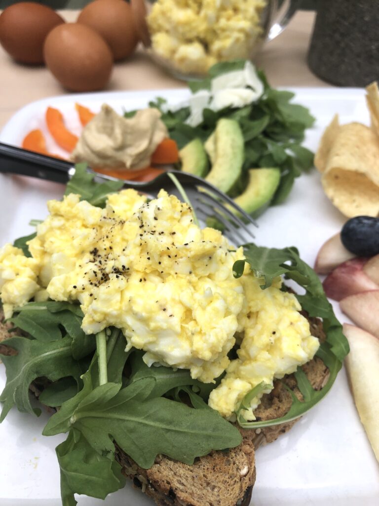 Light Meyer Lemon Egg Salad