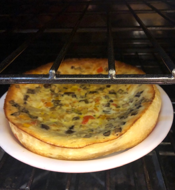 Baking Veggie Quich