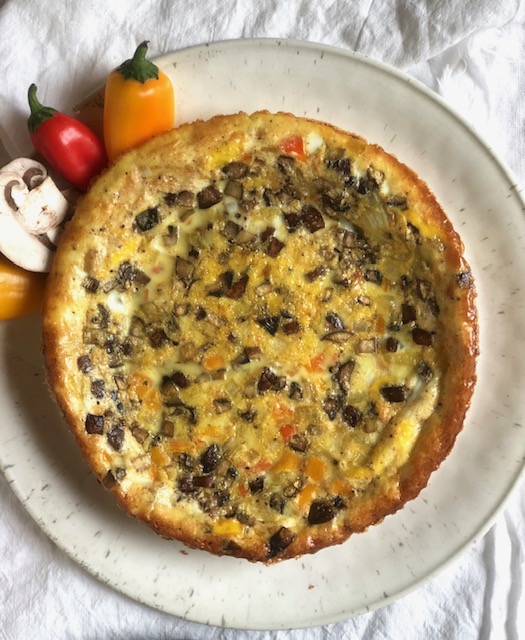 Crustless Veggie Quiche