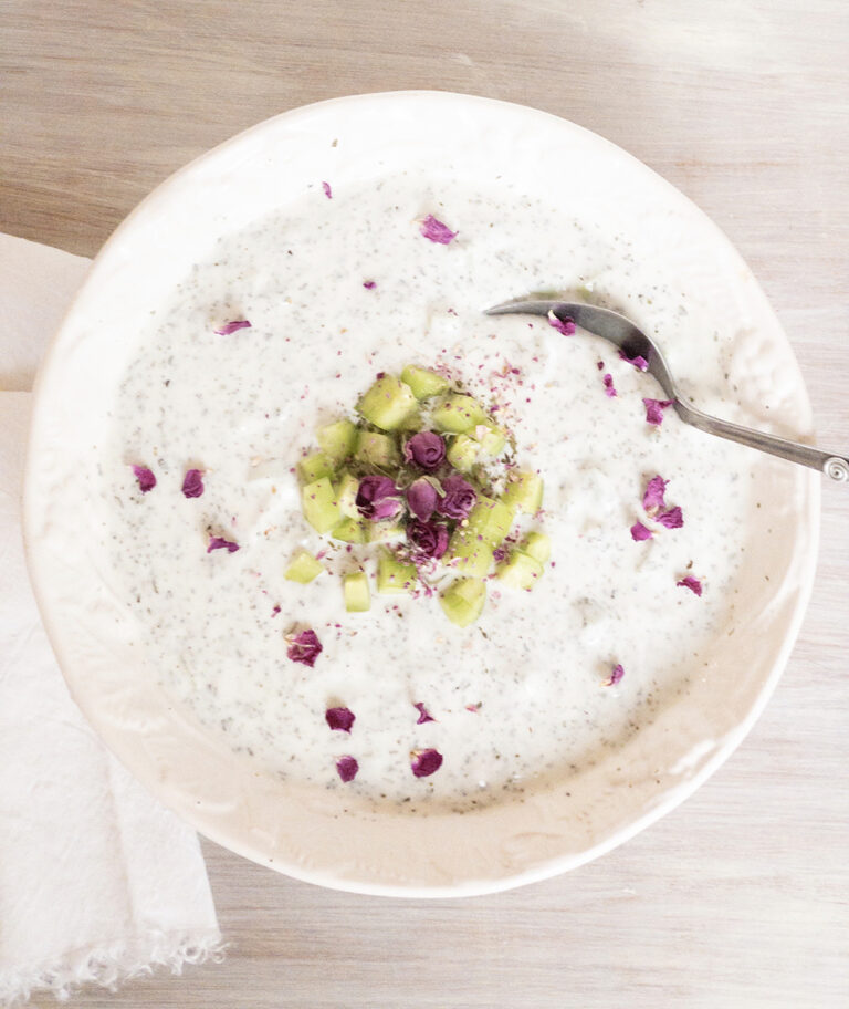 Persian Yogurt Dip | Mast O Khiar