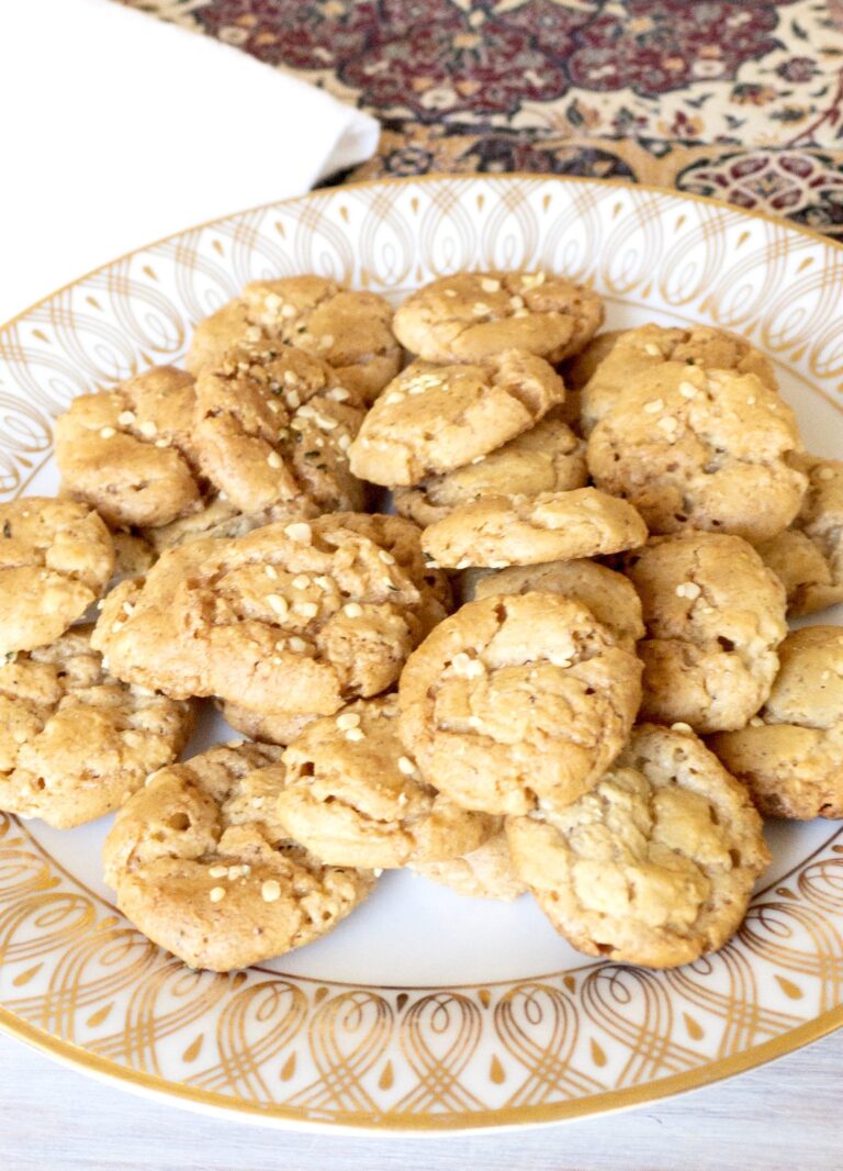 Gluten-Free Persian Walnut Cookies | Naan Gerdooee