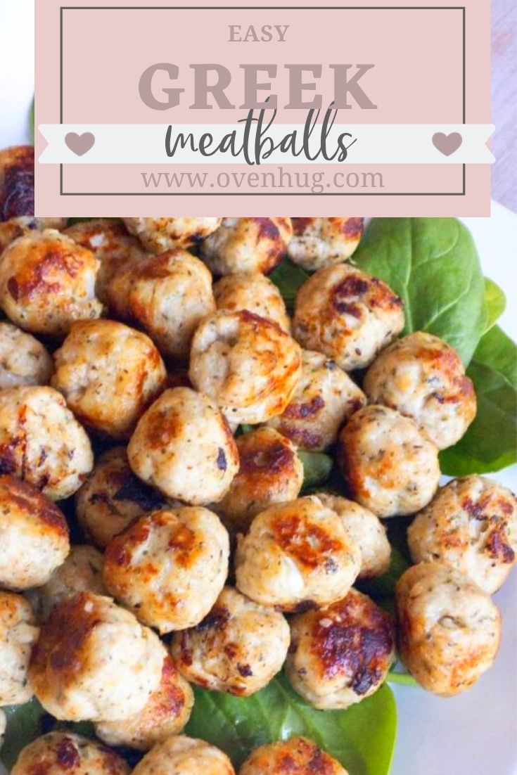 easy greek meatballs