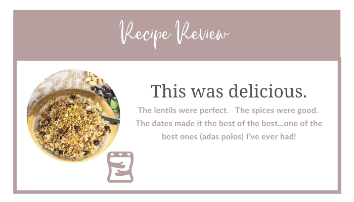 adas polo persian lentil rice review adas polo persian lentil rice review