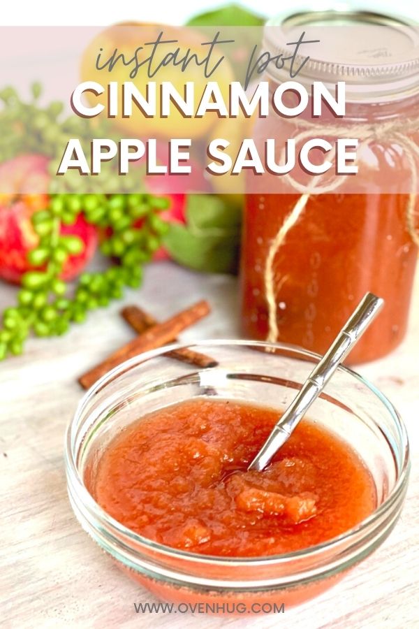 Instant Pot Cinnamon Apple Sauce