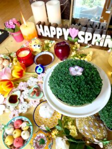 Haftseen Table Setting for Norooz Persian New Year