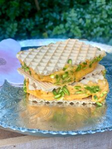 Persian Bastani Nice Cream Sandwiches